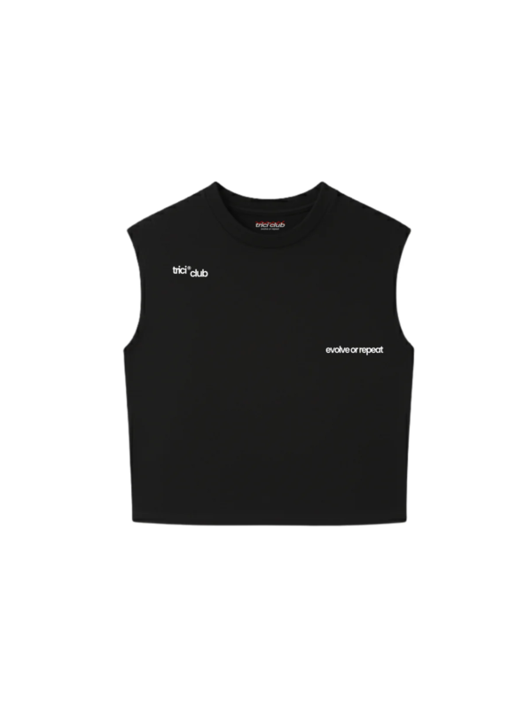 BASIC VEST IN BLACK [UNISEX]