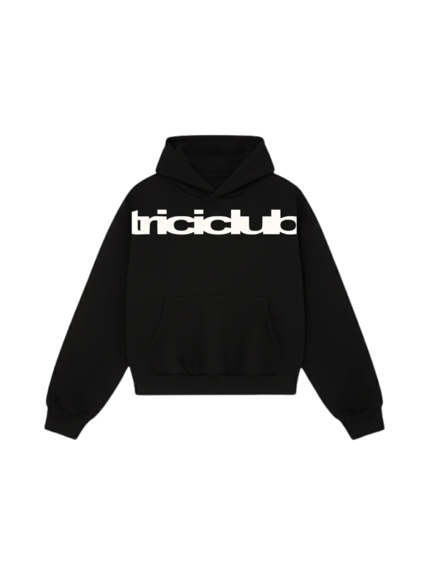 BASIC BLACK HOODIE [UNISEX]