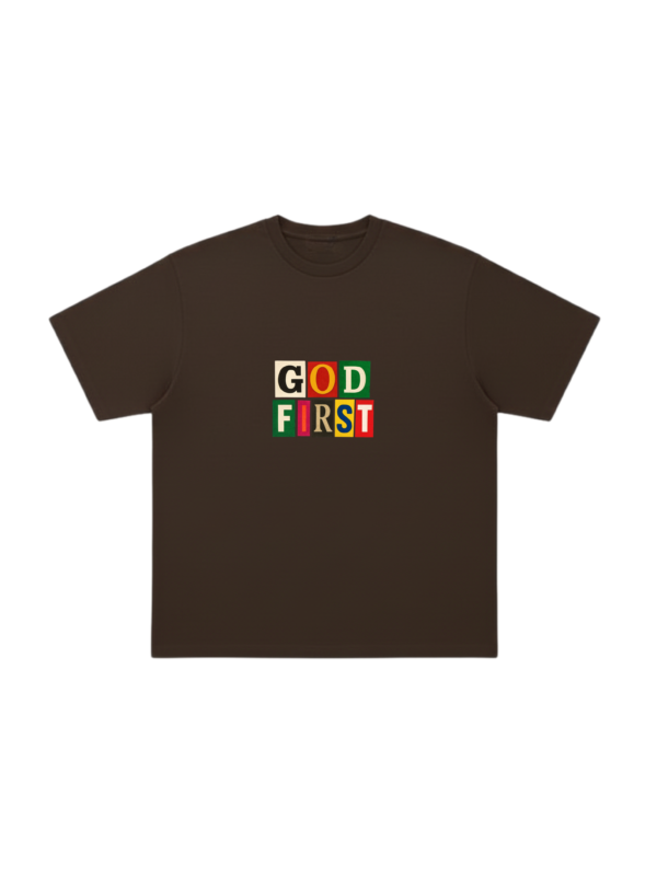 God First Brown T-Shirt