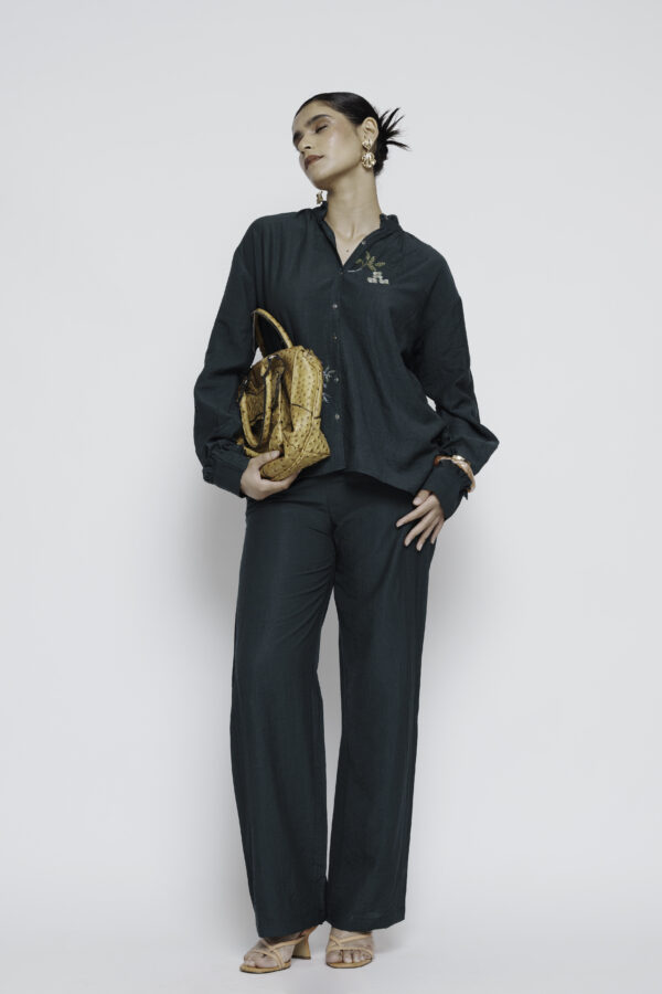 Deep Green Beaded Set