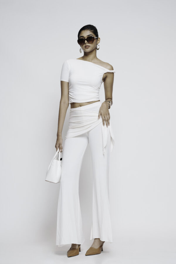 Ivory Sarong Trousers