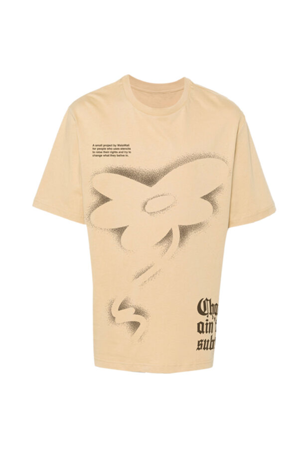 Stencil art Short Sleeve T-Shirt