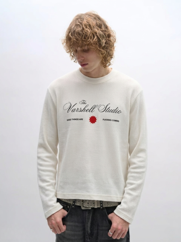 Studio Signature Waffle T-Shirt