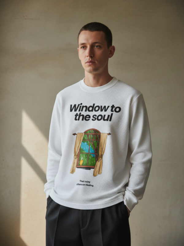 Window to the Soul Waffle T-Shirt